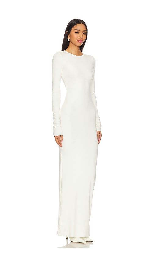 Long Sleeve Crewneck Maxi Dress in . - size L (also in M) - Eterne - Modalova