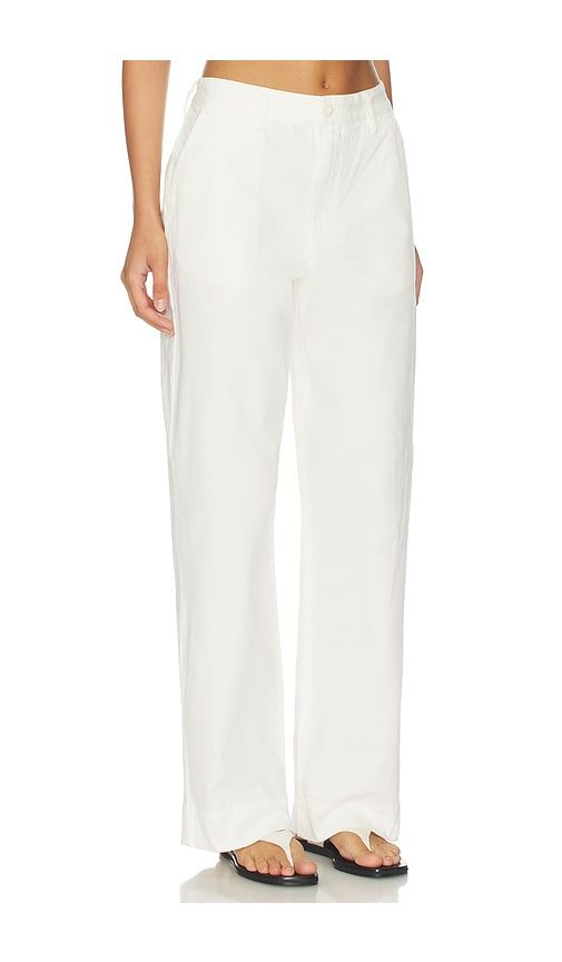 Benson Pant in White. - size 12 (also in 4, 6, 8) - Eterne - Modalova