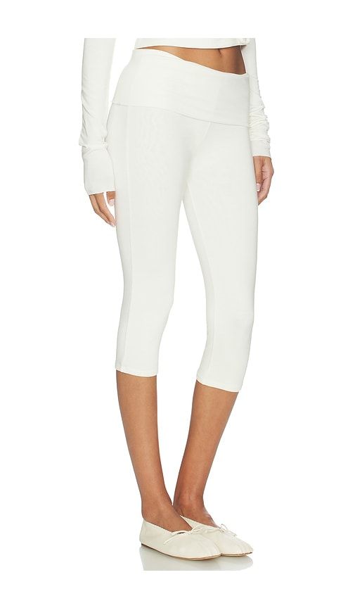Foldover Capri Legging in . - size L (also in M, S, XS) - Eterne - Modalova