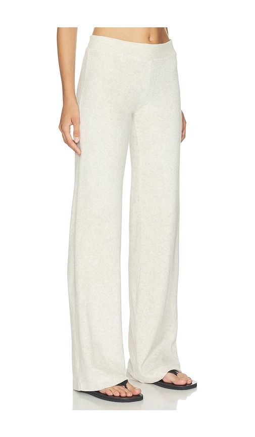 Low Rise Lounge Pant in Light Grey. - size L (also in M, S, XL, XS) - Eterne - Modalova