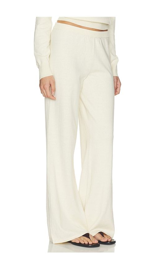 Cotton Cashmere Wide Leg Lounge Pant in . - size M/L (also in L/XL) - Eterne - Modalova
