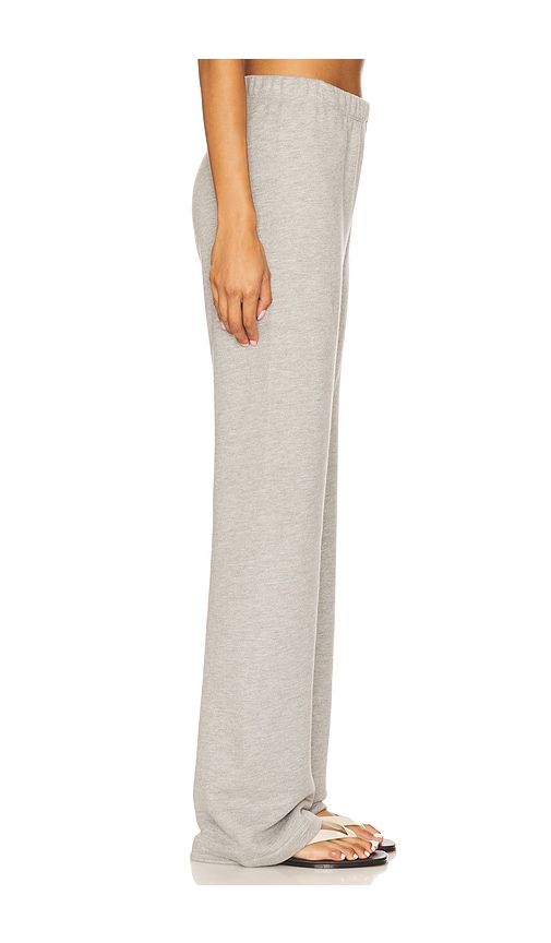 Straight Leg Sweatpant in Light Grey. - size L (also in M, S, XL, XS) - Eterne - Modalova