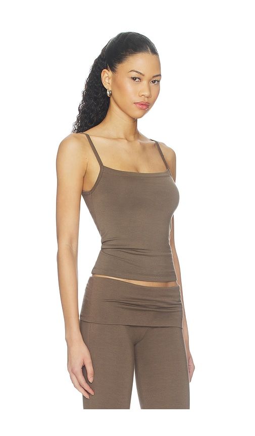S Soft Jersey Tank in Brown. - size L (also in M, S, XS) - Eterne - Modalova