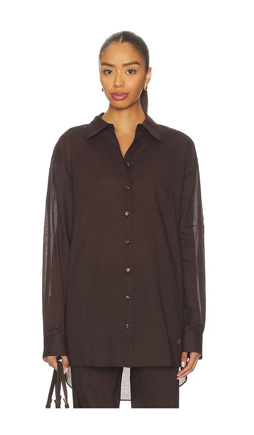 Lucien Top in Brown. - size L/XL (also in M/L, XS/S) - Eterne - Modalova
