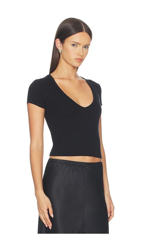 Short Sleeve V-neck Baby Tee in . - size L (also in M, XS) - Eterne - Modalova
