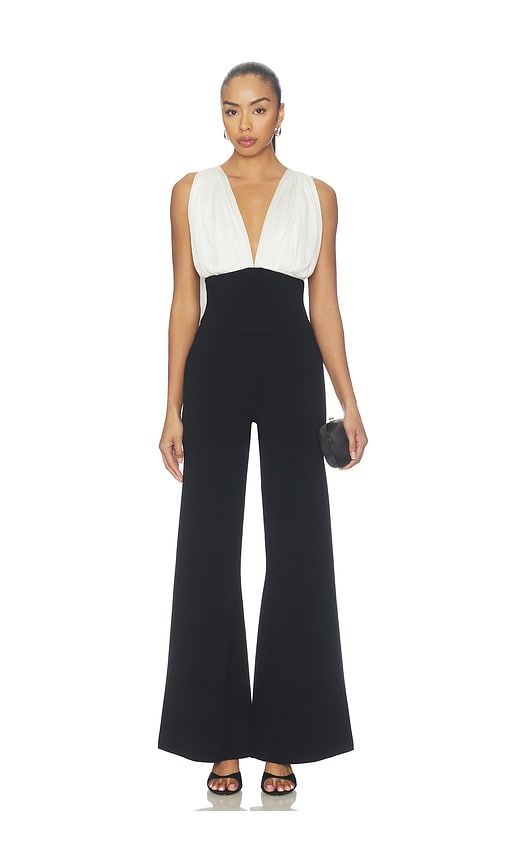 Tilden Knit Jumpsuit in & Ivory in & White. - size L (also in M, S, XS) - ET OCHS - Modalova