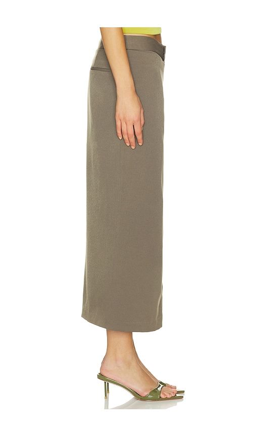 Simon Suiting Skirt in Brown. - size 0 (also in 10, 2, 4, 6, 8) - ET OCHS - Modalova