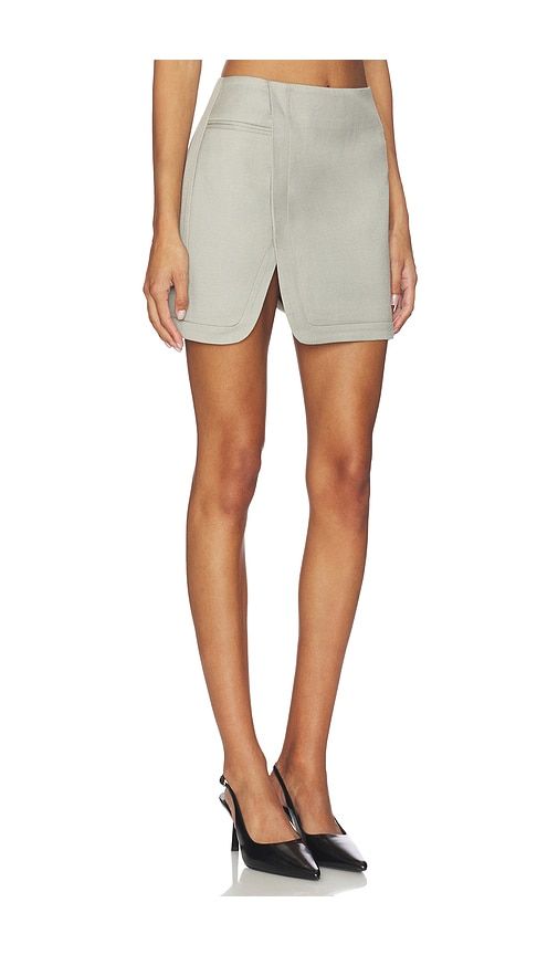 Smith Suiting Skirt in Grey. - size 0 (also in 10, 4, 6) - ET OCHS - Modalova