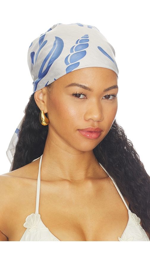 Ettika Mediterranean Scarf in Blue - Ettika - Modalova