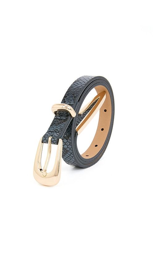 Modern Saddle Belt in Grey. - size L (also in M, S, XS) - Ettika - Modalova