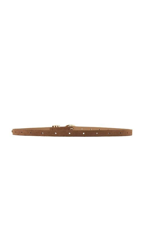Classic Skinny Belt Belt in Brown. - size M (also in S) - Ettika - Modalova