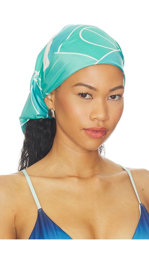 Ettika Modern Mosaic Scarf in Blue - Ettika - Modalova