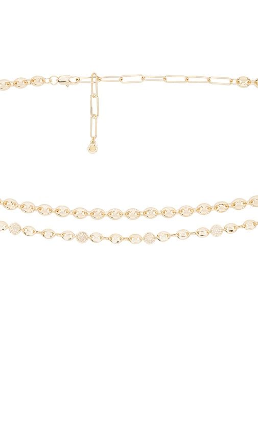 Ettika Chain Belt in Metallic Gold - Ettika - Modalova