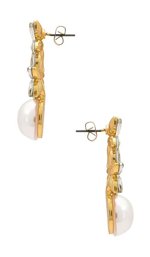 Best Day Earrings in Metallic Gold - Ettika - Modalova