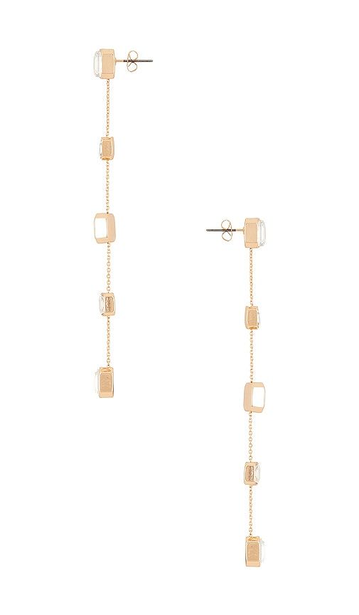 Drop Earrings in Metallic Silver - Ettika - Modalova