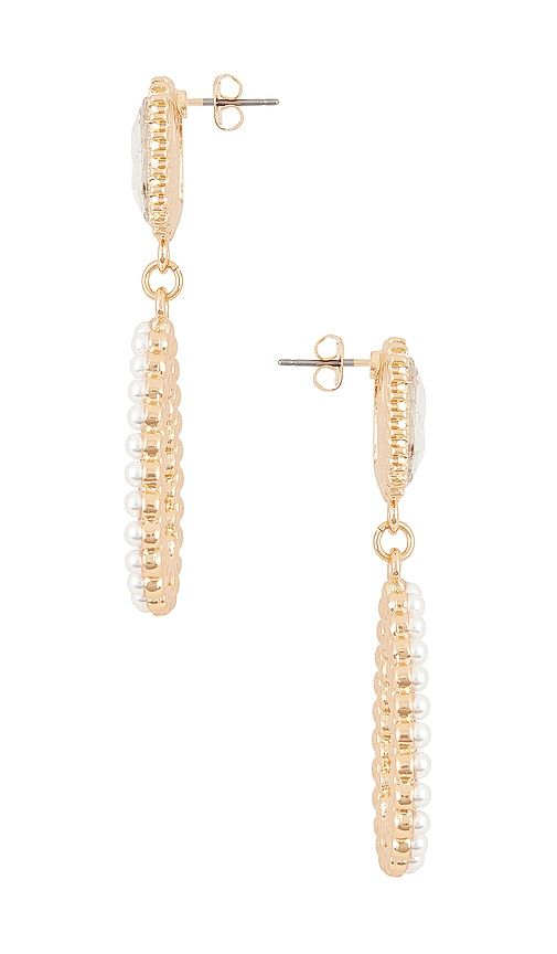 Ettika Luxe Earrings in Ivory - Ettika - Modalova