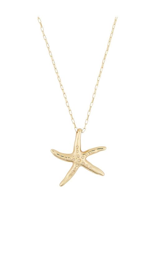Starfish Link Chain Necklace in Metallic - Ettika - Modalova