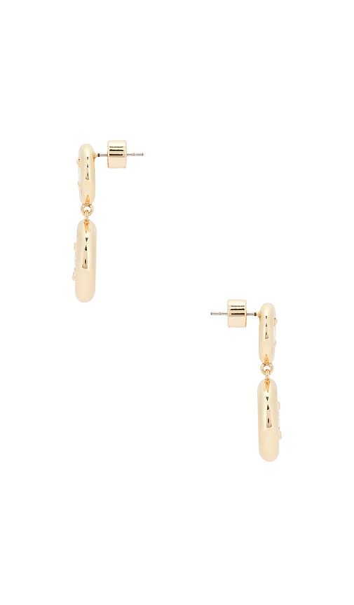Gypsy Set Crystal Earrings in Metallic - Ettika - Modalova