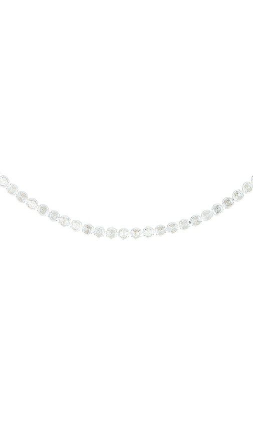 Simply Tennis Necklace in Metallic - Ettika - Modalova
