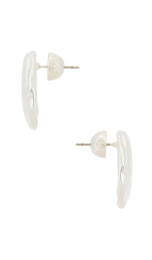 Molten Spheres Large Stud Earrings in Metallic - Ettika - Modalova