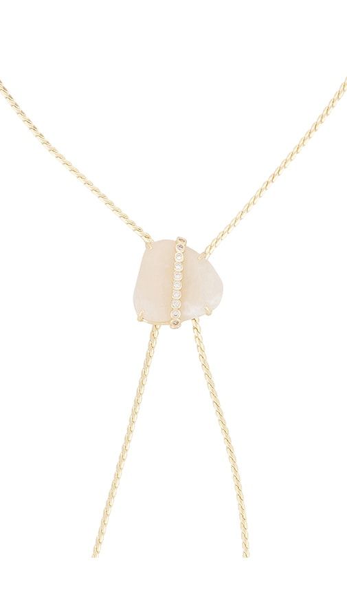 Solstice Bolo Necklace in Metallic Gold - Ettika - Modalova