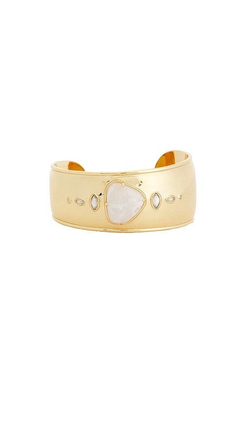 Solstice Thick Cuff Bracelet in - Ettika - Modalova
