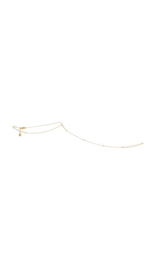 Santorini Shell Foot Chain in Metallic - Ettika - Modalova