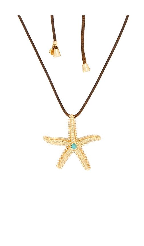 Starfish Wrap Necklace in Metallic - Ettika - Modalova