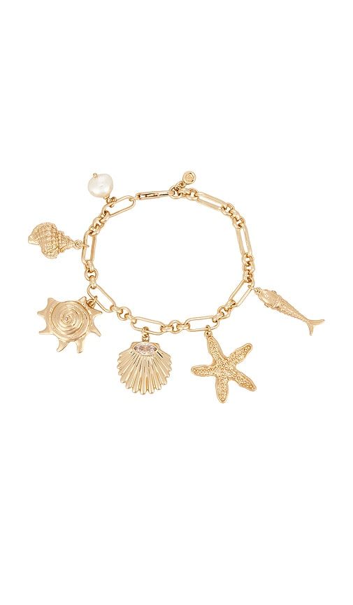 Oceanic Dreams Charm Bracelet in Metallic - Ettika - Modalova
