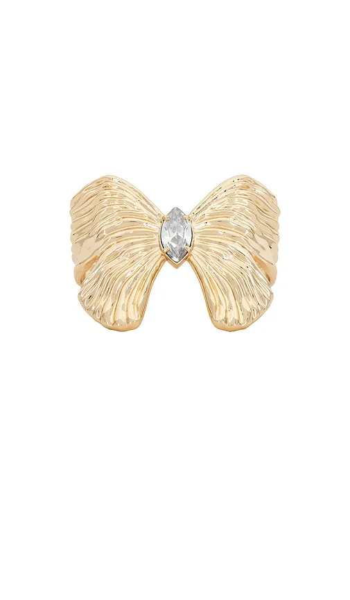 Fluttering Glow Cuff Bracelet in Metallic - Ettika - Modalova
