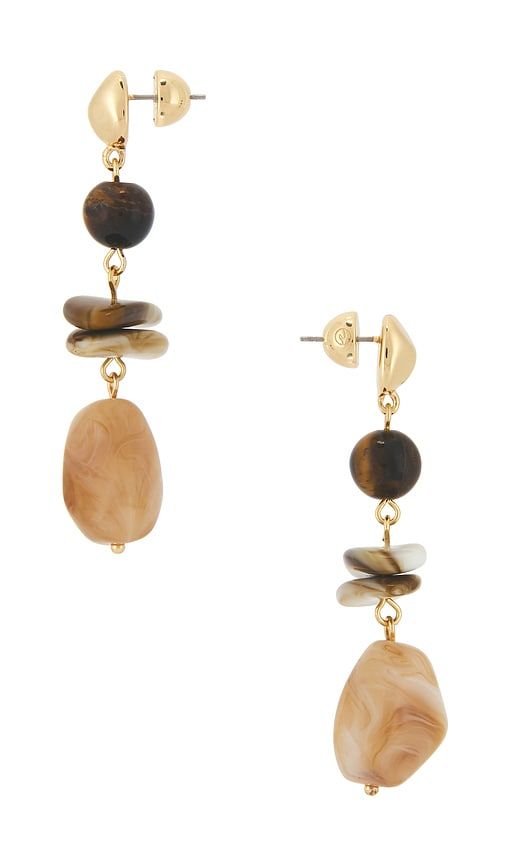 Solstice Stone Earrings in - Ettika - Modalova