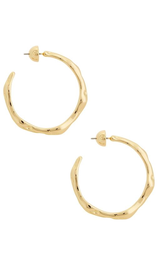 Classical Wave Hoops in Metallic - Ettika - Modalova
