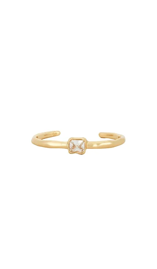 Molten Crystal Cuff in Metallic - Ettika - Modalova