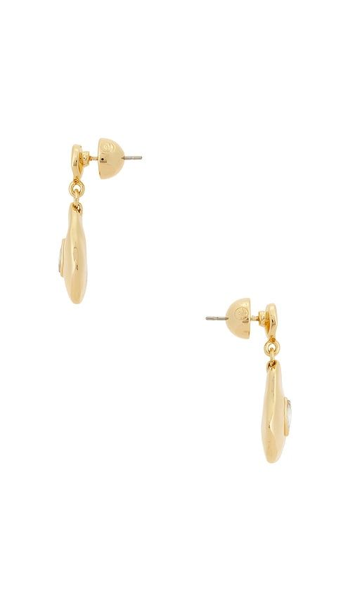 Marquise Drop Earrings in Metallic - Ettika - Modalova