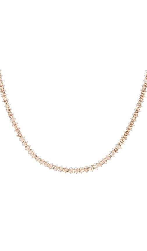 Marquise Necklace in Metallic - Ettika - Modalova