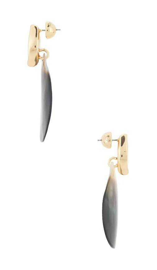 Statement Earrings in Grey - Ettika - Modalova