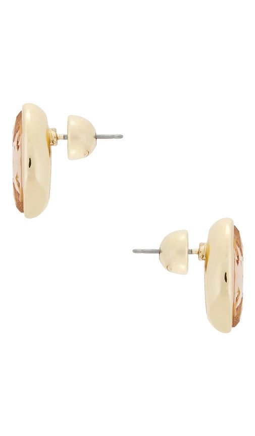 Crystal Marquise Stud Earrings in Metallic - Ettika - Modalova