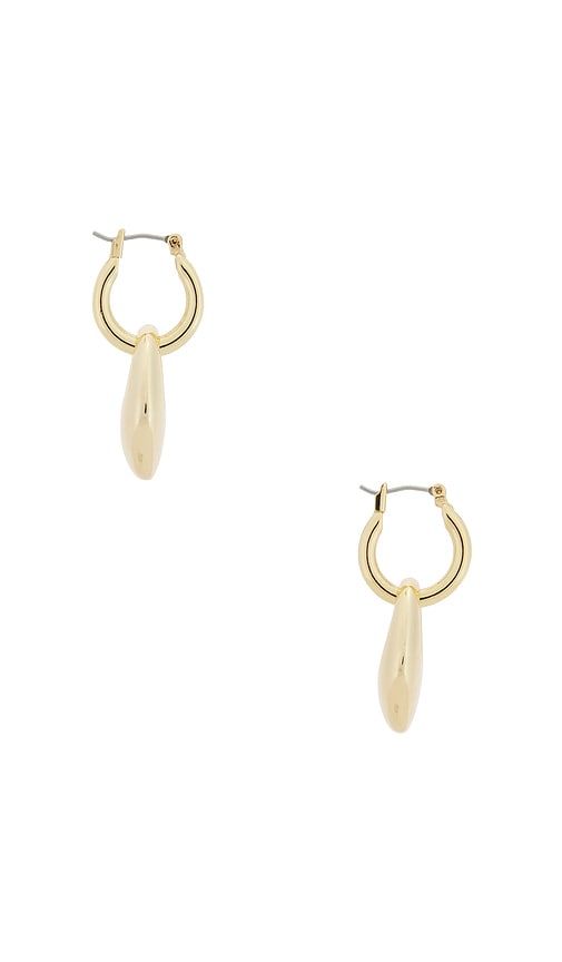 Pebble Loop Earrings in Metallic - Ettika - Modalova