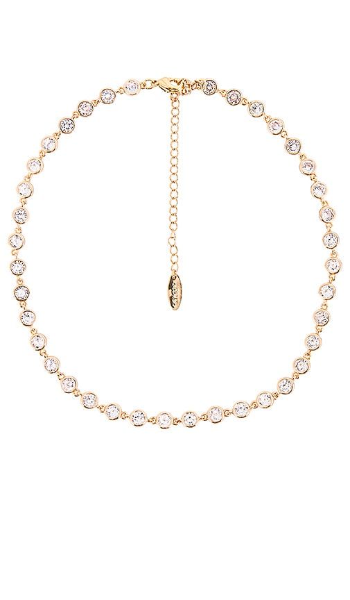 Ettika CZ Choker in Metallic Gold - Ettika - Modalova