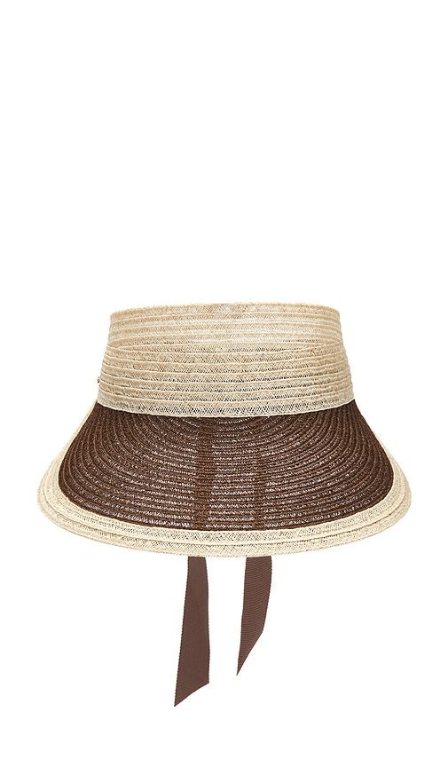 X REVOLVE Ricky Visor Hat in ,Neutral - Eugenia Kim - Modalova