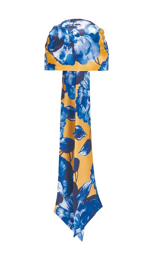 Gigi Headscarf in Blue,Yellow - Eugenia Kim - Modalova