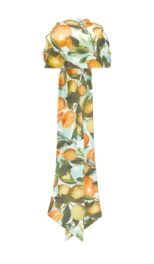 X REVOLVE Gigi Headscarf in Green,Orange - Eugenia Kim - Modalova