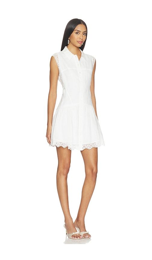 The Embroidered Day Dress in . - size L (also in M) - FRAME - Modalova