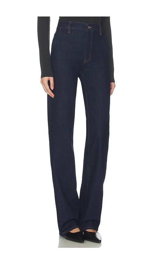 The Straight Trouser Jeans in Blue. - size 24 (also in 29, 30, 32) - FRAME - Modalova