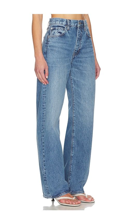 The Bow Jeans in Blue. - size 24 (also in 25, 30, 31, 32) - FRAME - Modalova
