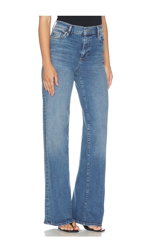 Le Slim Palazzo Long Jeans in Blue. - size 27 (also in 32, 33, 34) - FRAME - Modalova