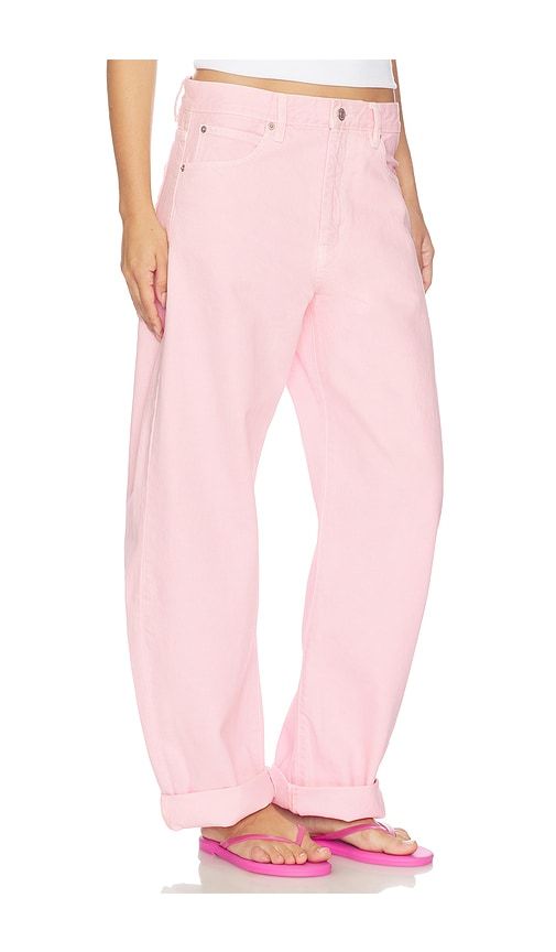 The Bubble Jeans in Pink. - size 25 (also in 28, 29, 31, 32) - FRAME - Modalova
