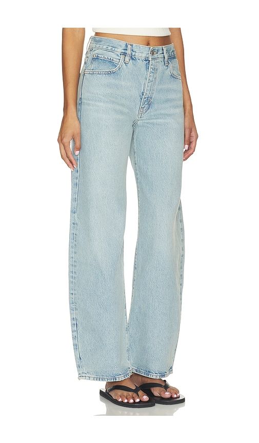 The Bow Jeans in Blue. - size 29 (also in 30, 32, 33, 34) - FRAME - Modalova
