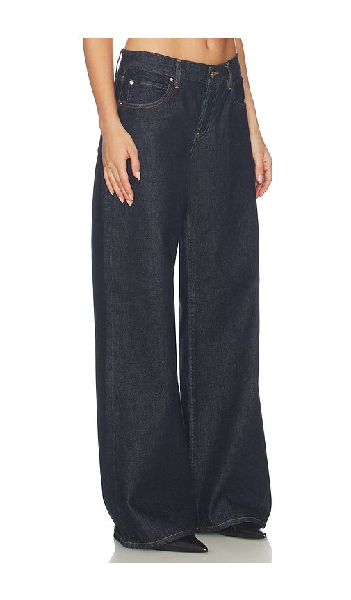 The Pixie Petite Leo Jeans in Denim-Dark. - size 28P (also in 29P) - FRAME - Modalova