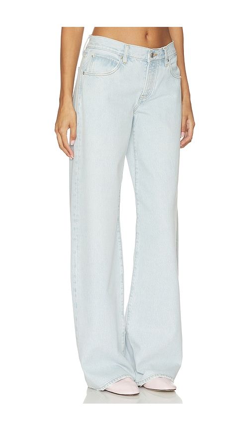 The Pixie Petite Leo Jeans in Denim-Light. - size 27P (also in 28P, 29P, 30P, 32P) - FRAME - Modalova